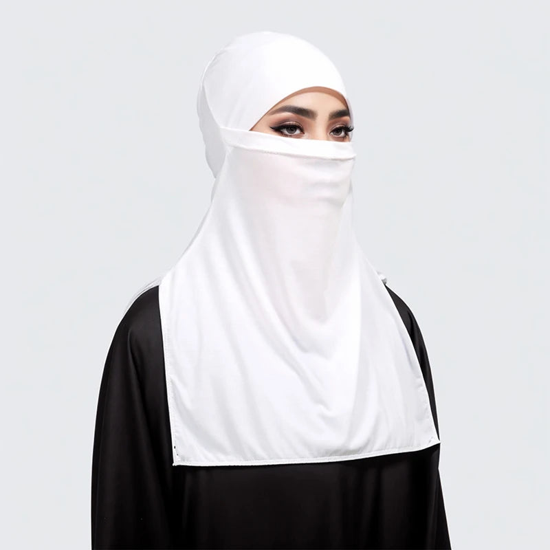 Middle East Headscarf  Hijabs Muslim Women Full Cover Niqab Burqa