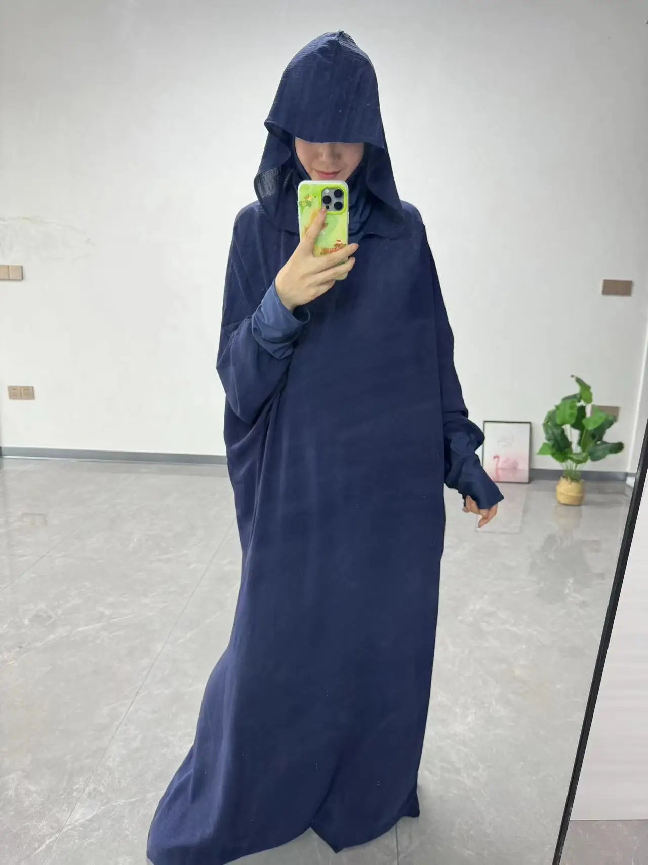 New Ramadan Muslim Two Hats Abaya Dubai Turkey Islam