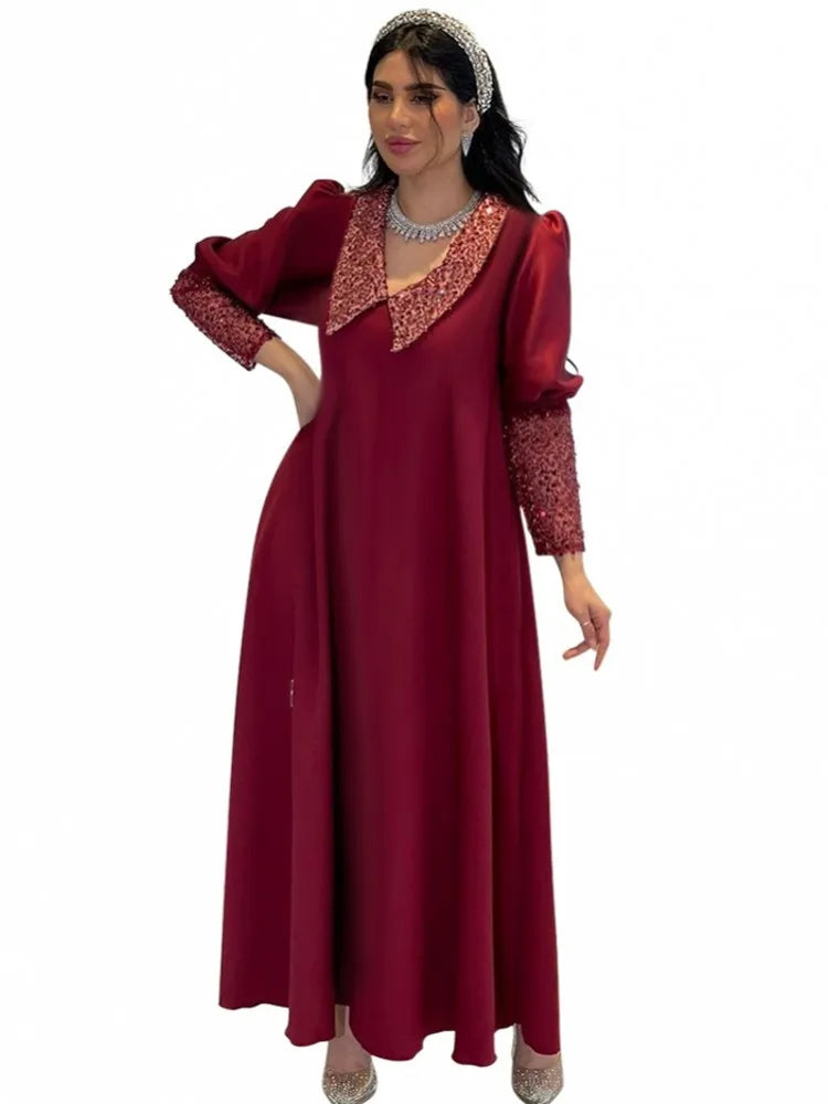 Long Dress Islamic Clothing African Dresses For Women Robe