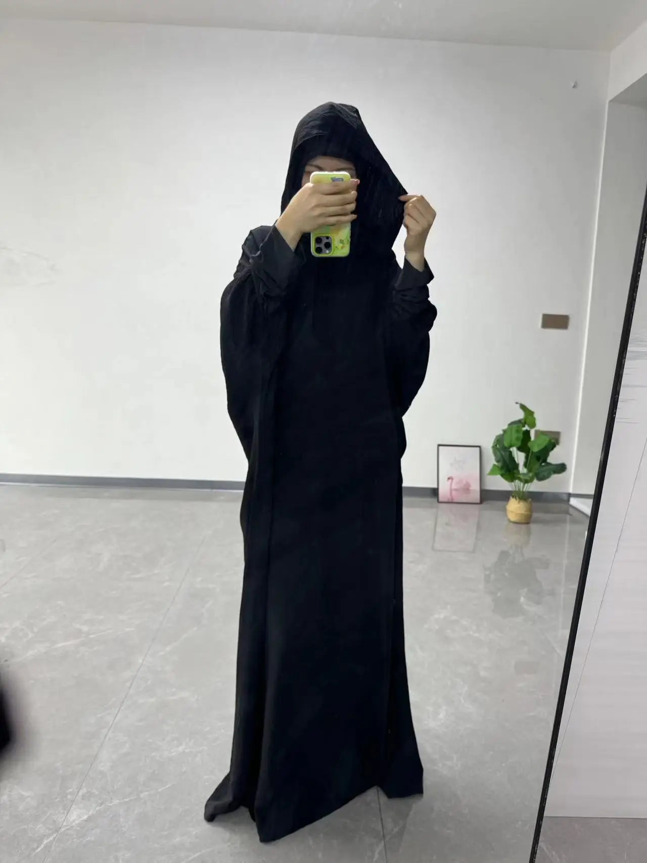 New Ramadan Muslim Two Hats Abaya Dubai Turkey Islam