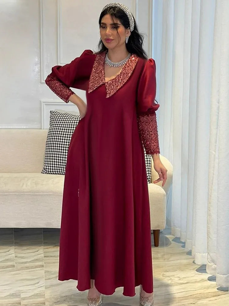 Long Dress Islamic Clothing African Dresses For Women Robe