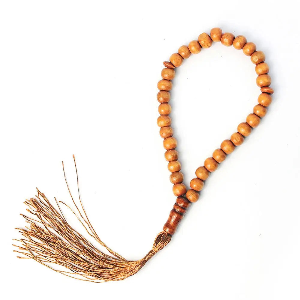 Wood Tasbih Prayer Beads 99 Muslim Prayer