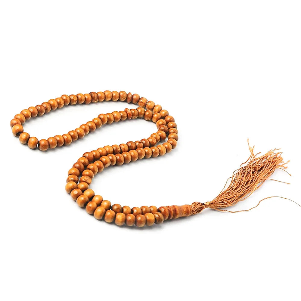 Wood Tasbih Prayer Beads 99 Muslim Prayer