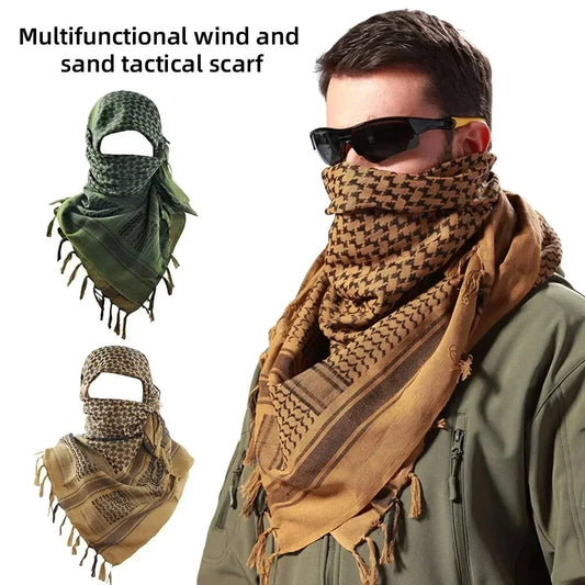 Keffiyeh Tactical Desert Scarf Wrap Shemagh