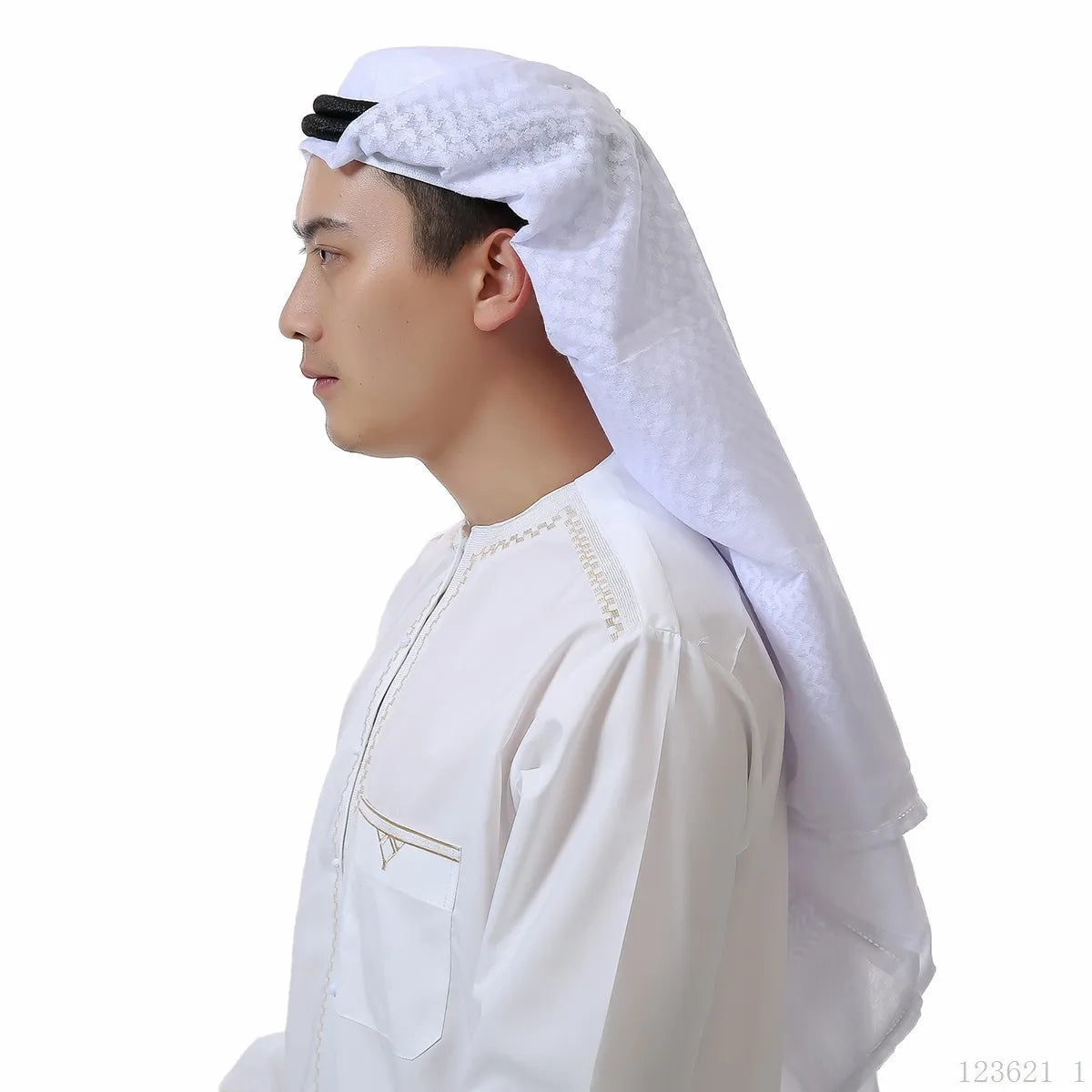 Kids and Adult Headband Headscarf Set Muslim Men Clothing Turbante Hombre Arabe Sadi Dubai Islam Kippah Prayer Cap Turban Turkey