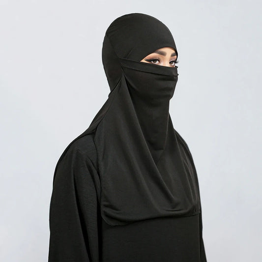 Middle East Headscarf  Hijabs Muslim Women Full Cover Niqab Burqa