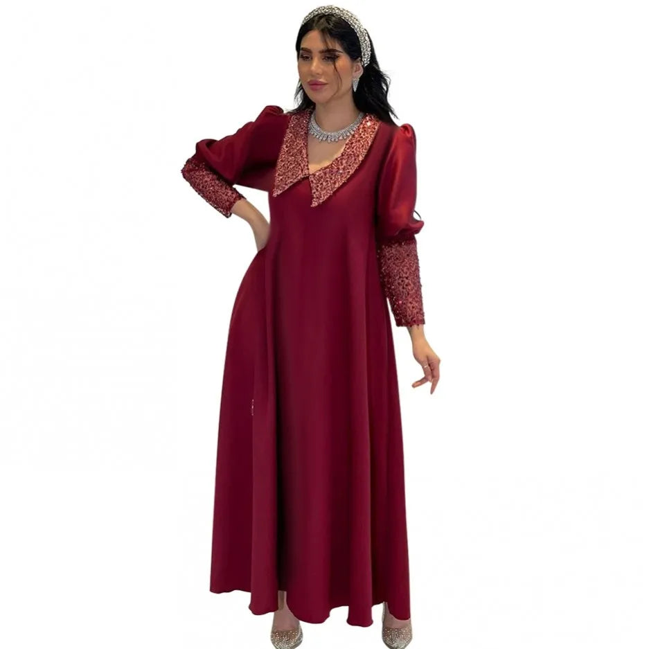 Long Dress Islamic Clothing African Dresses For Women Robe